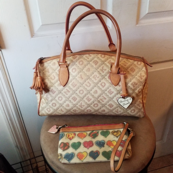 Dooney & Bourke Bags Dooney Bourke Crossword Monogram Large Duffle
